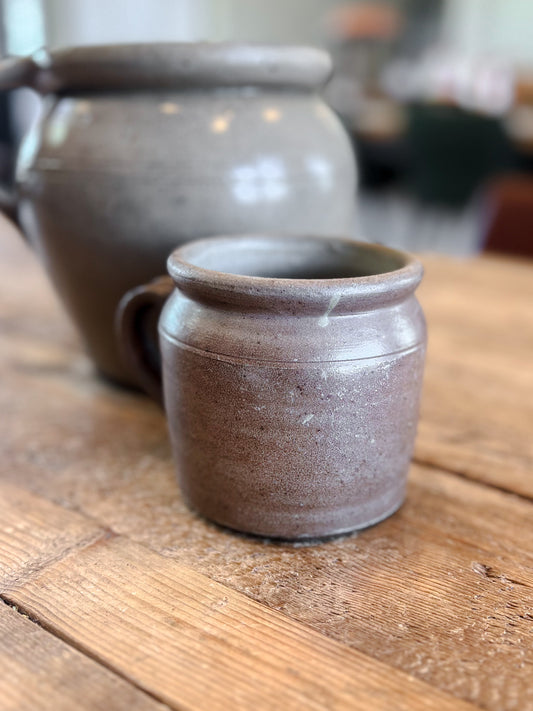 Small Single Handle Confit Pot