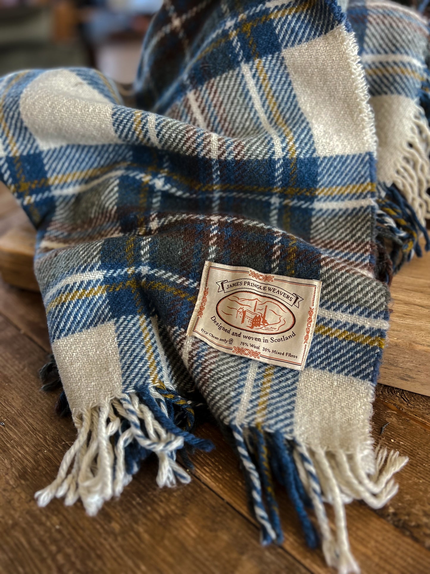 Scottish Wool Throw
