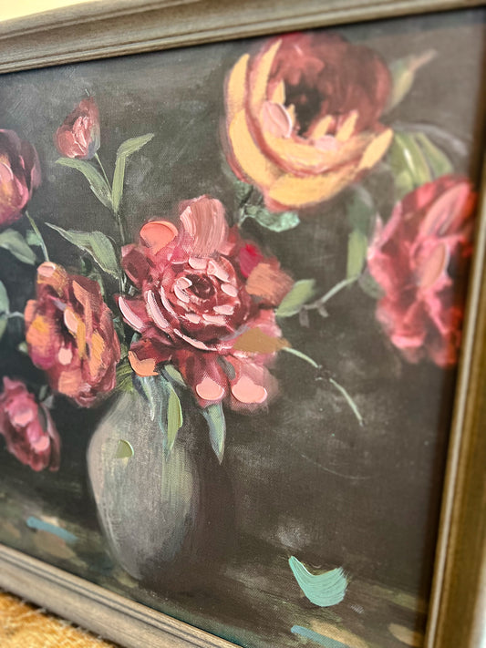 Reproduction French Framed Art: Parisian Bloom