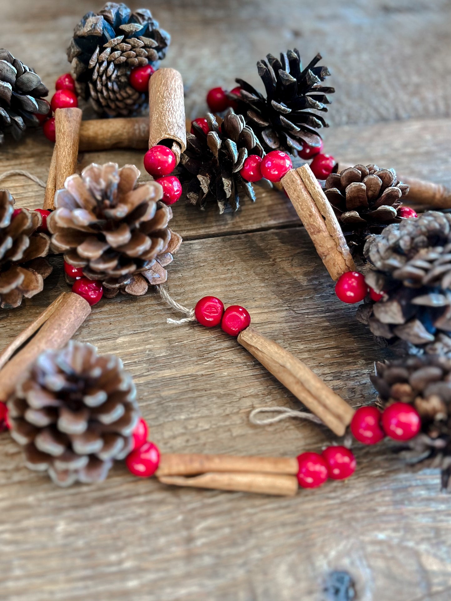 Pine, Berry & Cinnamon Garland