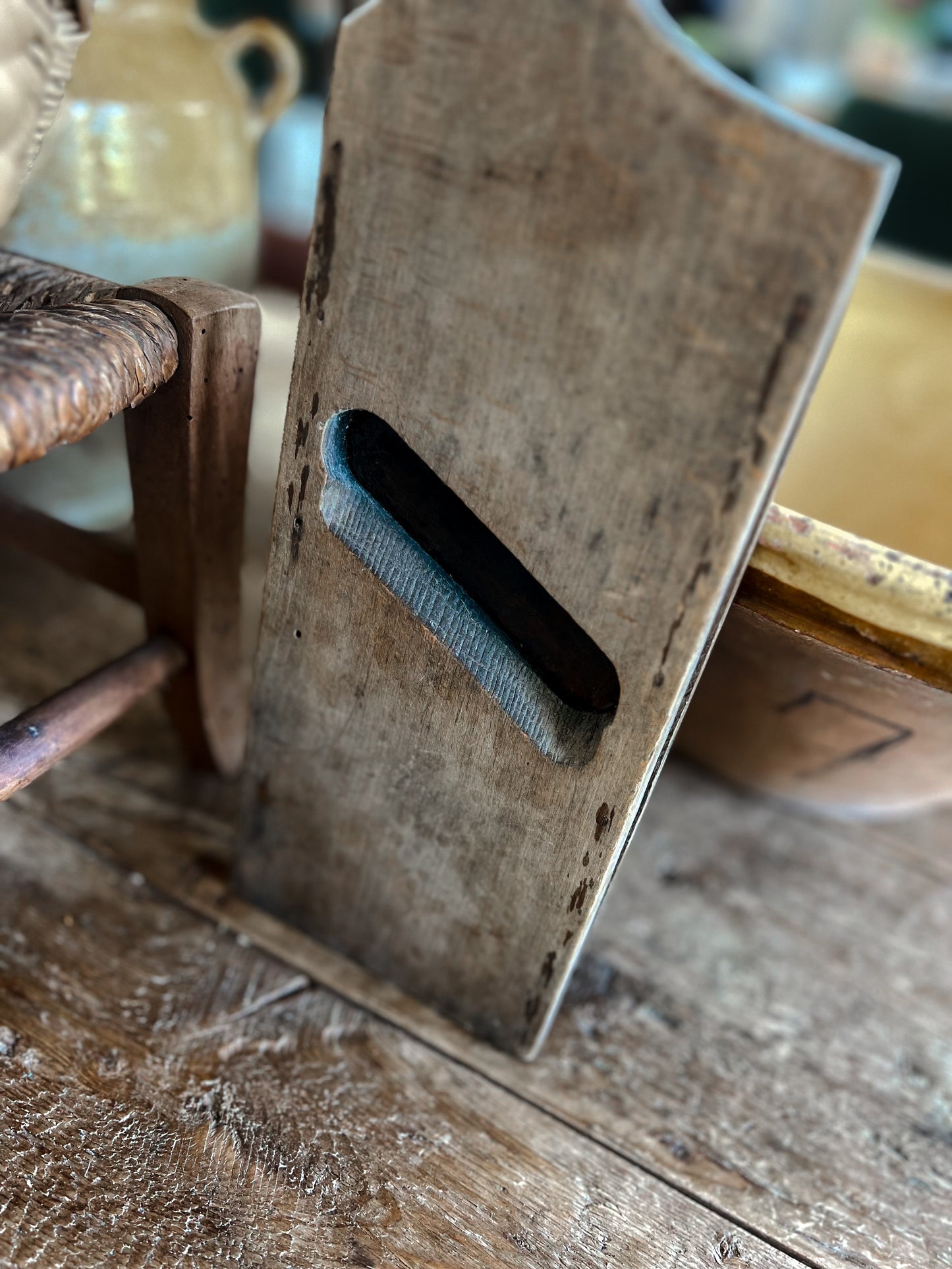 Primitive French Wooden Mandolin