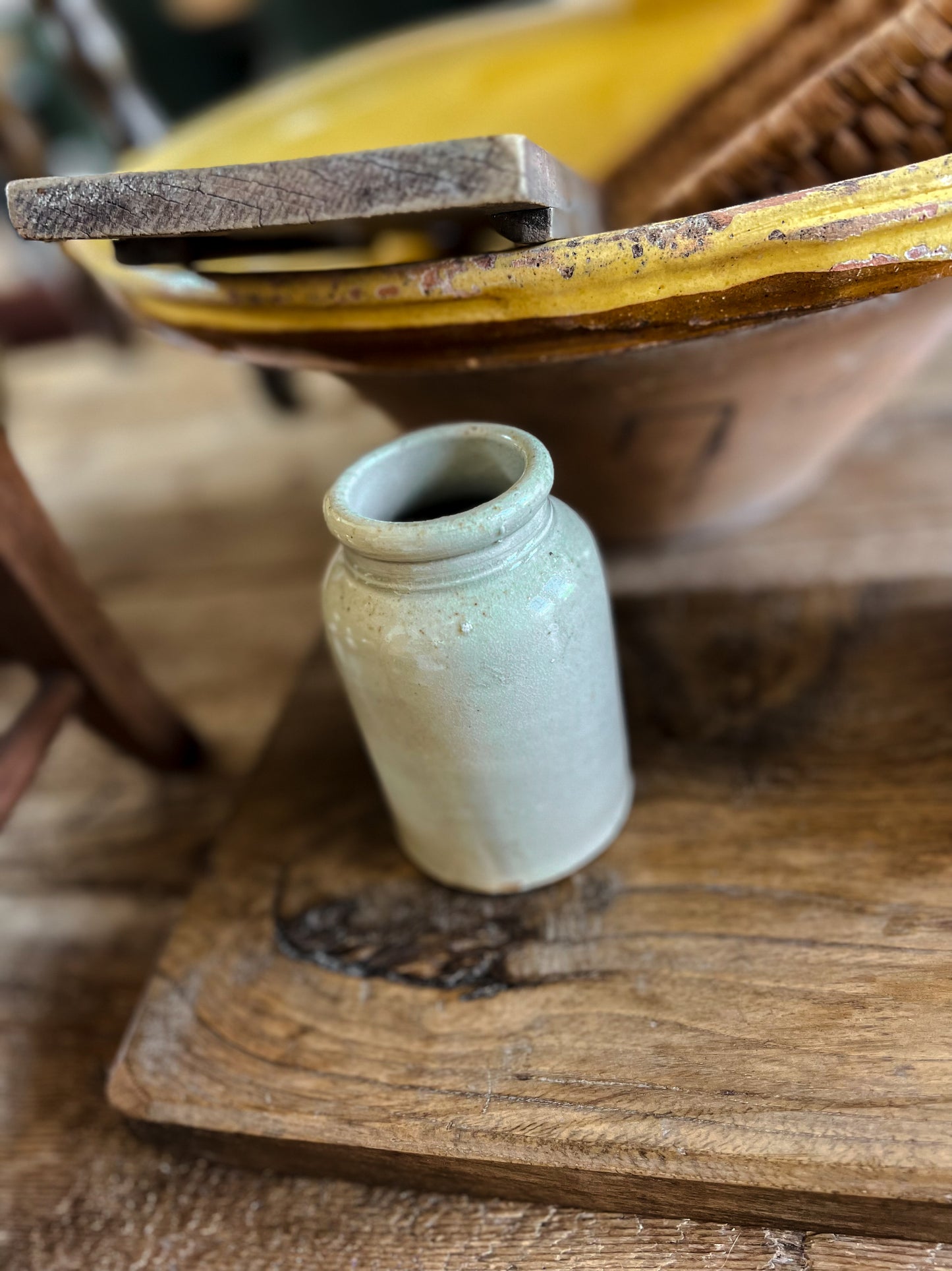 Narrow French Confit Pot