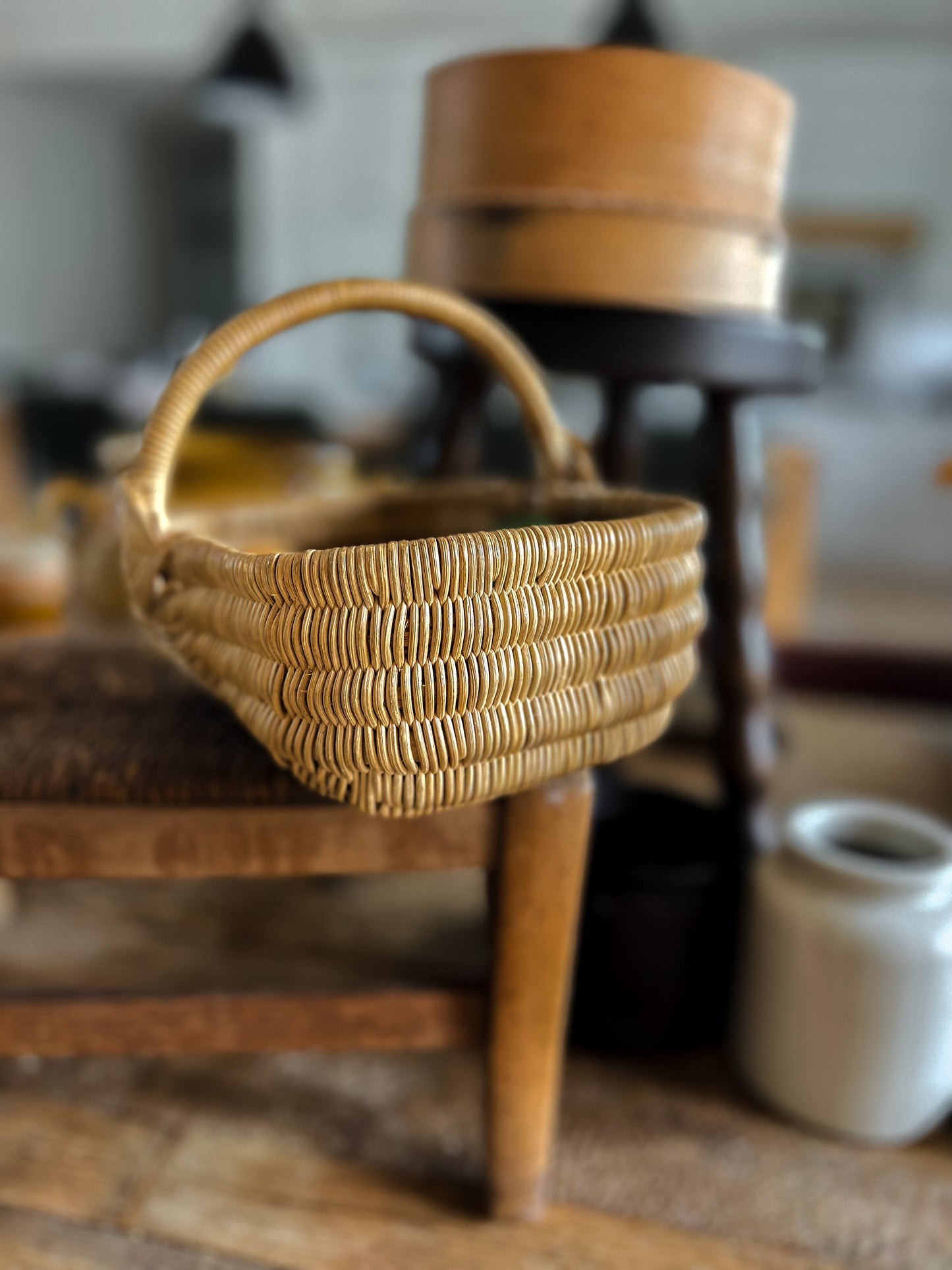 Vintage Mini French Garden Trug