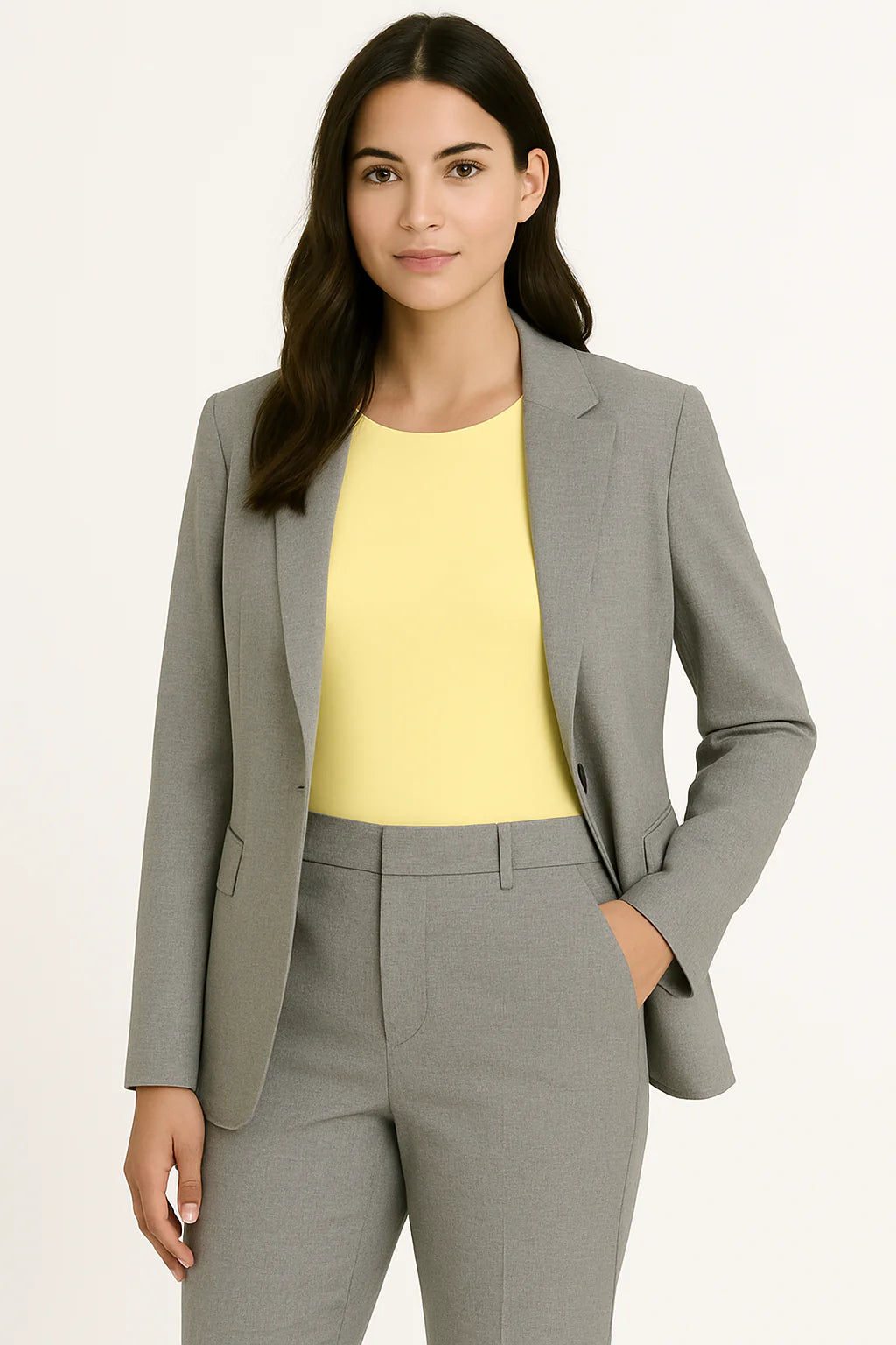 SJ Essential Boat Neck Tank - Butter Yellow