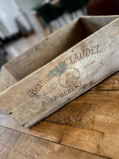 Vintage French Butter Transport Box