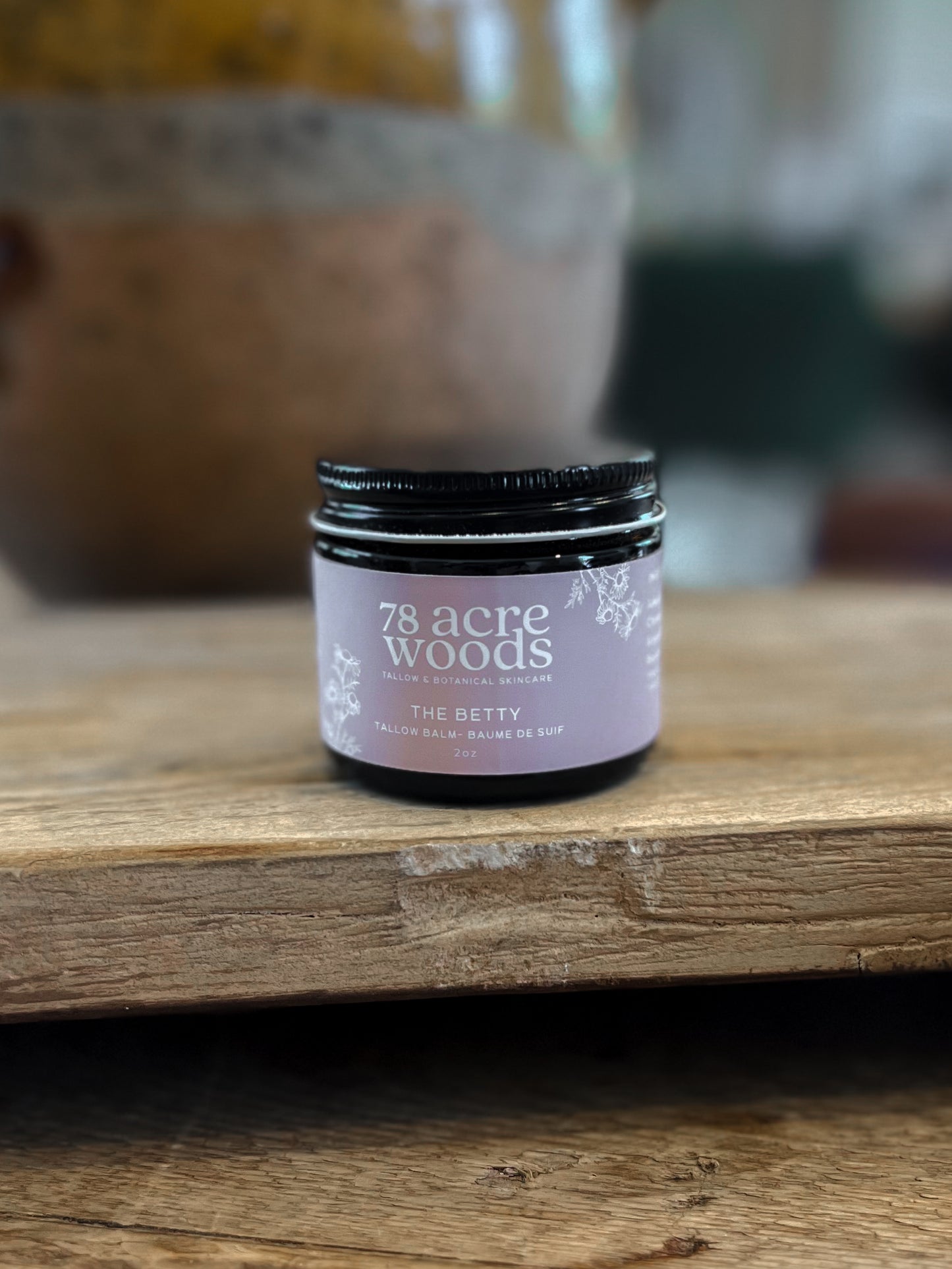 The Betty - Tallow Balm- Lavender and Chamomile - 2 ounce