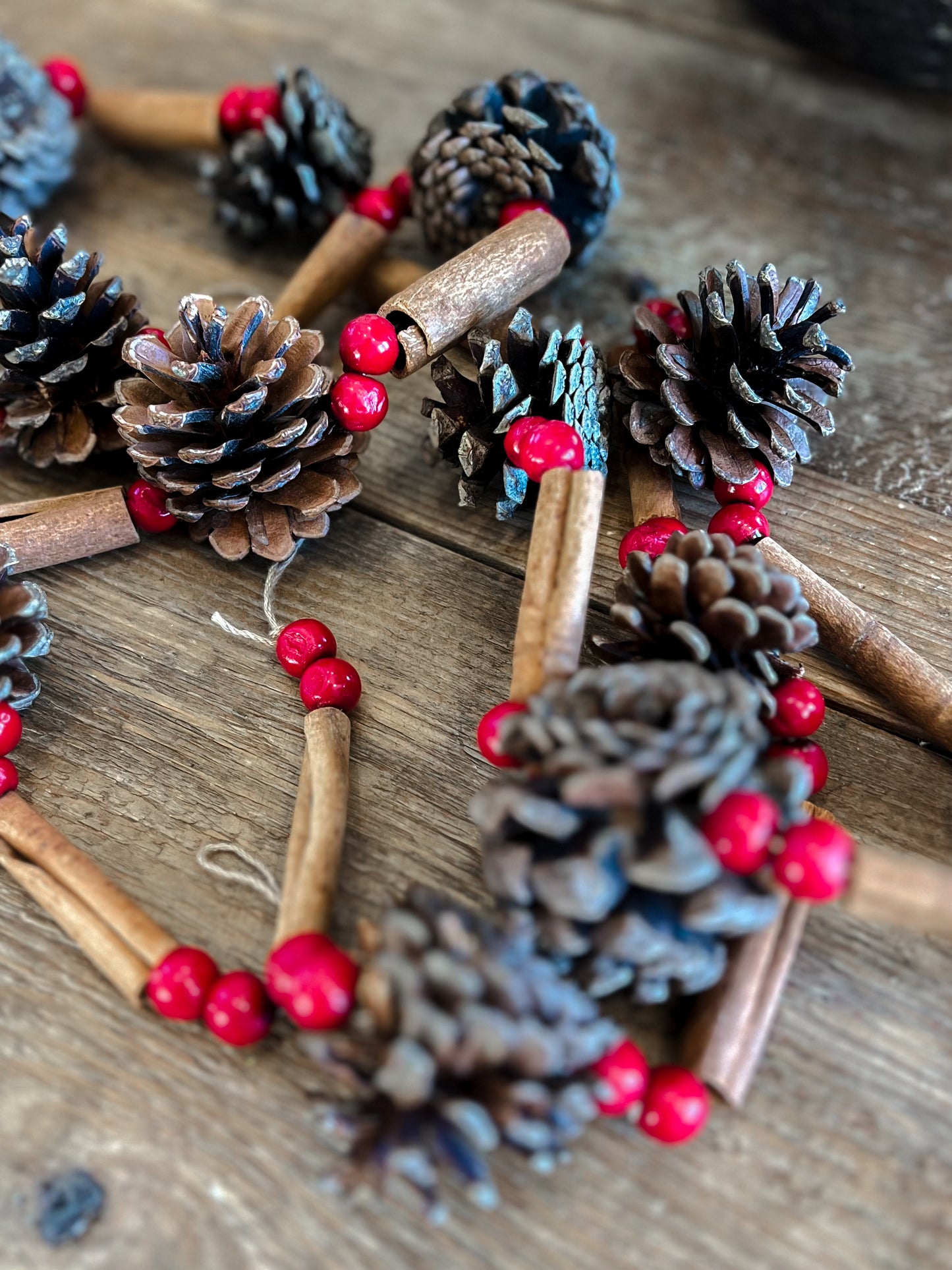 Pine, Berry & Cinnamon Garland