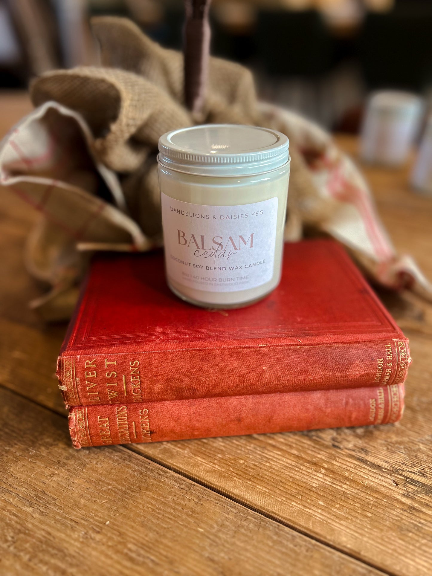 8 ounce Candle - Balsam Cedar