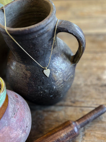 Love Dust Gold Necklace