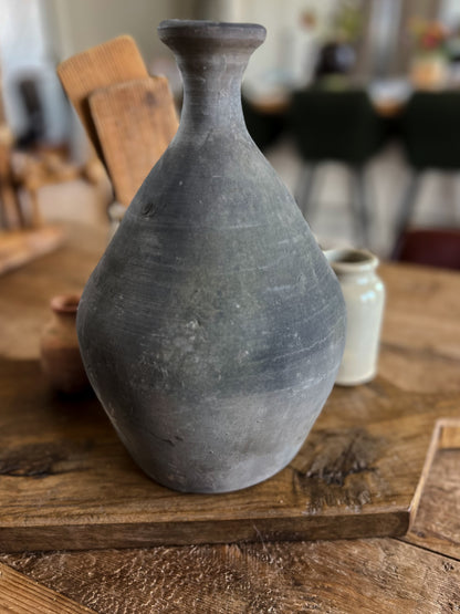 Vintage Black/Grey Vase