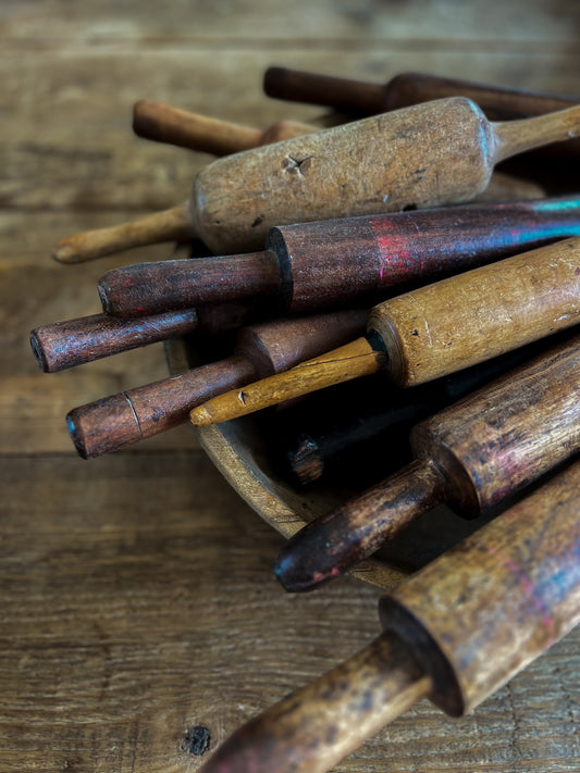 Vintage Found Chipati Roller