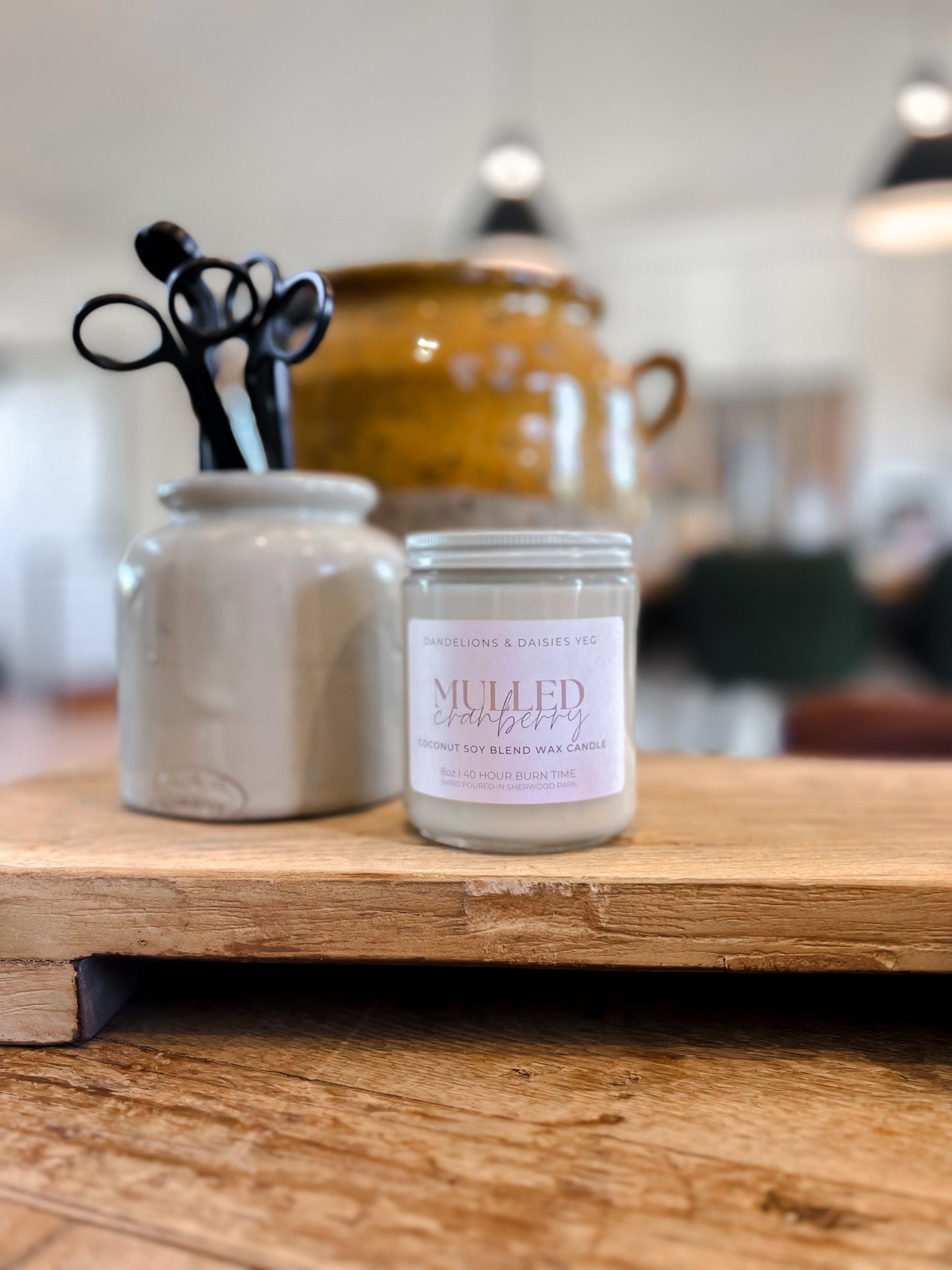 8 ounce Candle - Mulled Cranberry