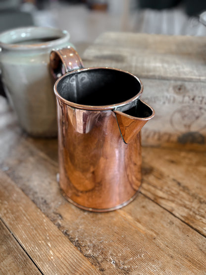 1800's English Copper Pitcher