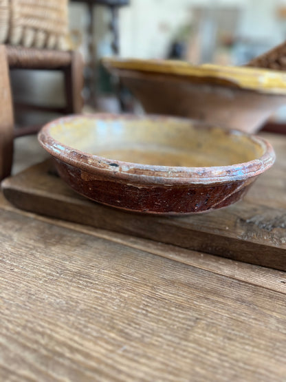 Primitive Southern French Clay Bowl