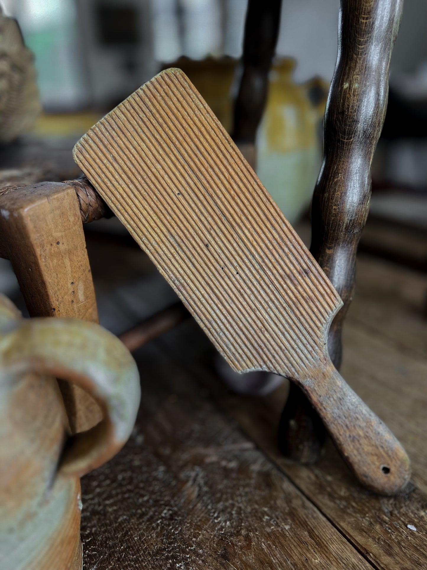One Vintage Butter Paddle