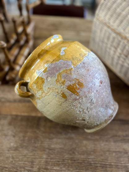 Large Antique Périgord Confit Pot
