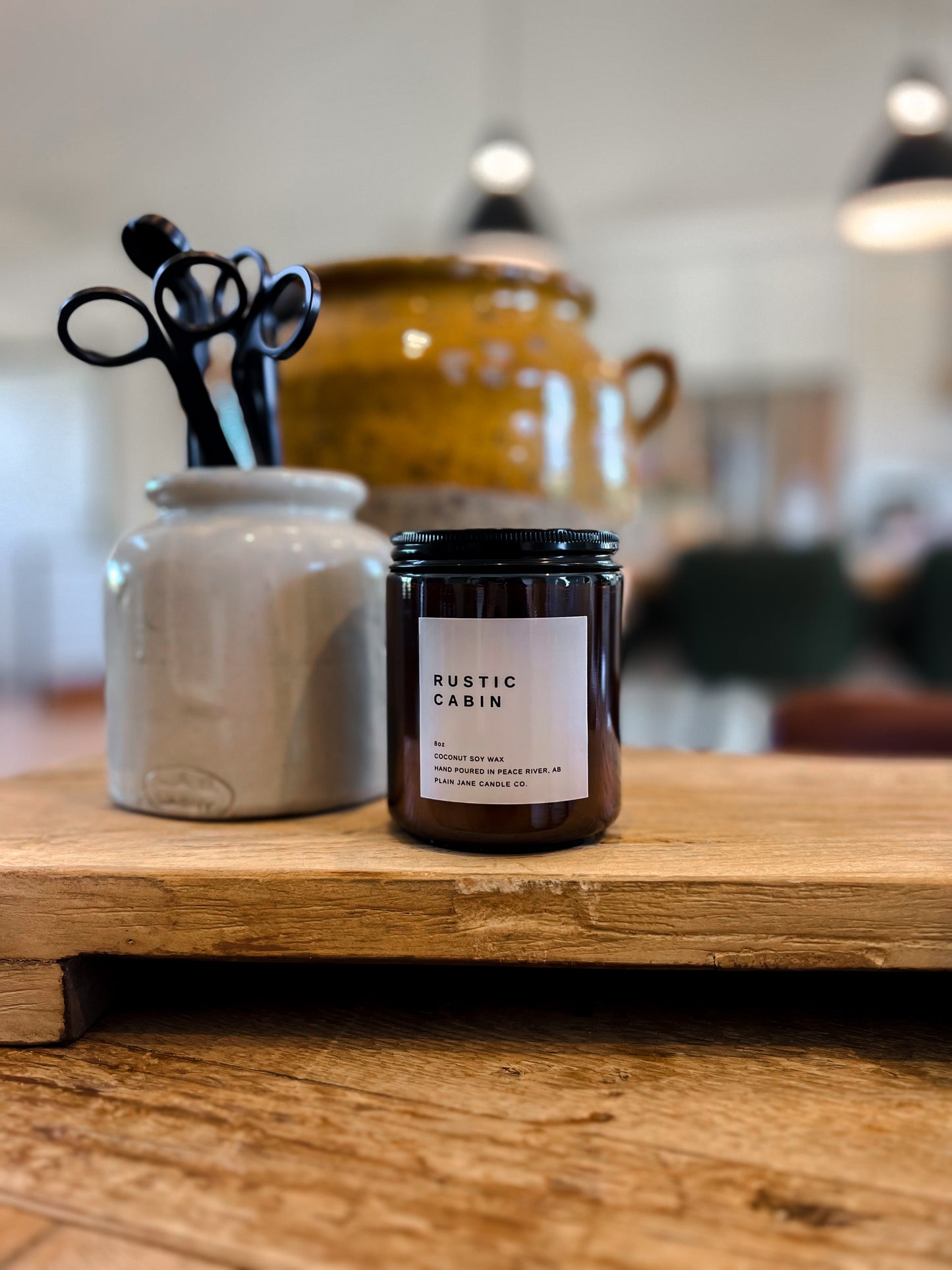 8 ounce Candle - Rustic Cabin