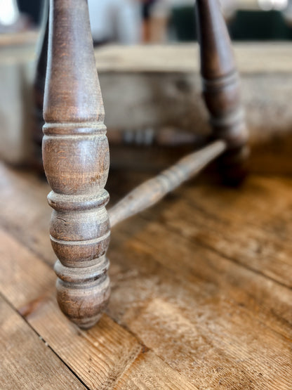 French Wooden Stool