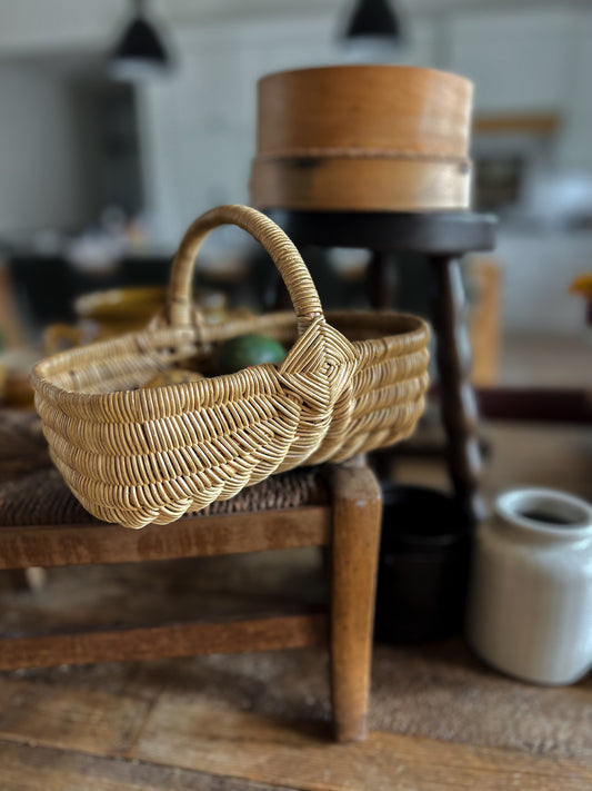 Vintage Mini French Garden Trug
