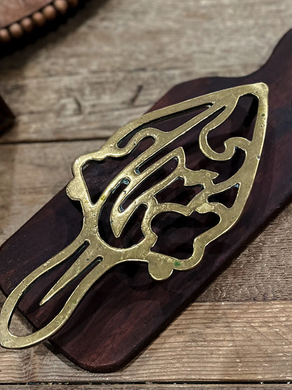 English Brass Trivet