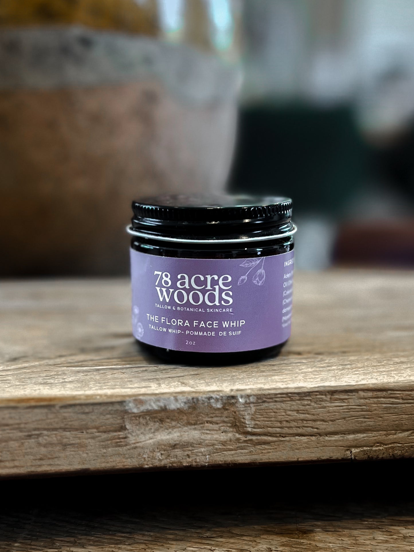 The Flora- Tallow Face Whip - 2 ounces