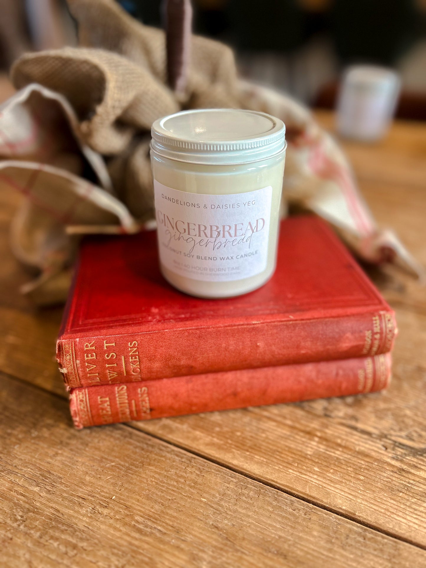 8 ounce Candle - Gingerbread