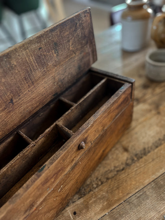 Wooden Haberdashery Cabinet