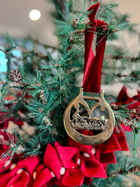 Ornament 23 - Dog Sledding