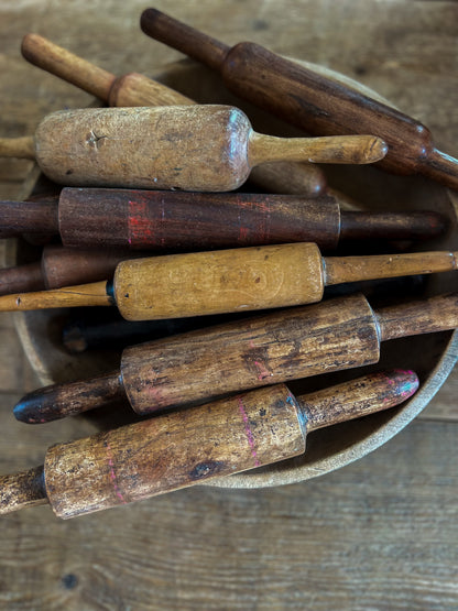 Vintage Found Chipati Roller