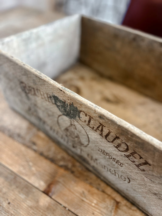 Vintage French Butter Transport Box